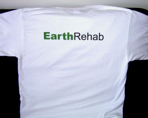 Back of Tshirt for the ICRS 2008 by EarthRehab
